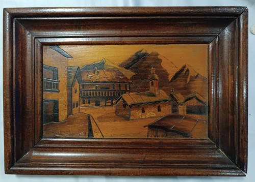 Ancien tableau représentant
