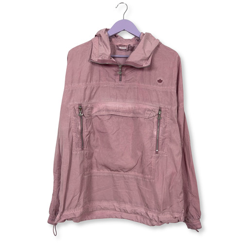 Anorak adidas rose - à, capuche