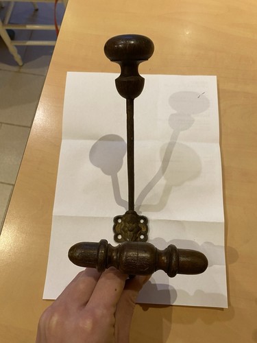 Ancien porte manteaux patère