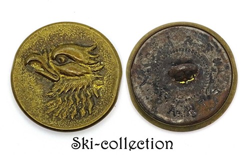 Ancien bouton chasse tête - ancien,