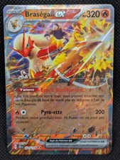 Carte Pokemon BRASEGALI EX -