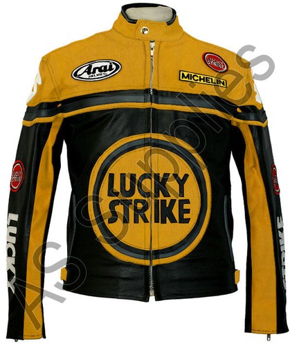 Lucky strike blouson - strike, cuir