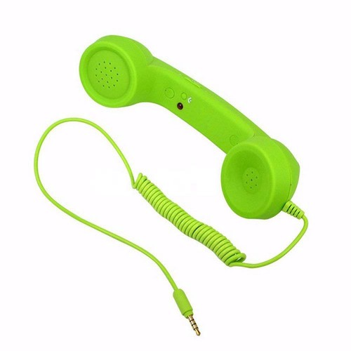 Combiné téléphonique - (vert)combiné,