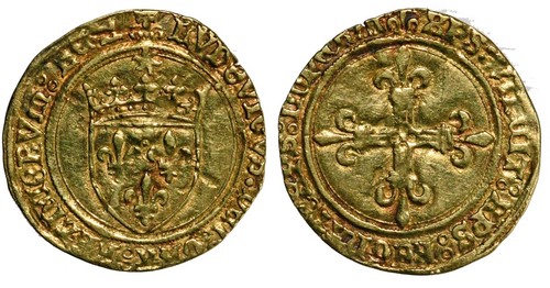 Louis xii écu au - louis, d'or