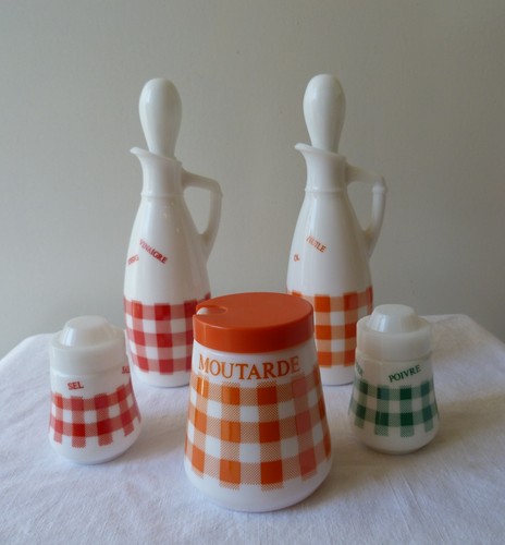 Service condiments complet - service, à