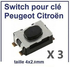 3x Switch Coque Clé