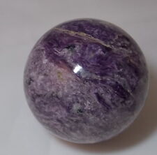 Ural Russe Violet Charoïte Orb Sphère Psychic Energy Thérapeutique Pierre 298gr