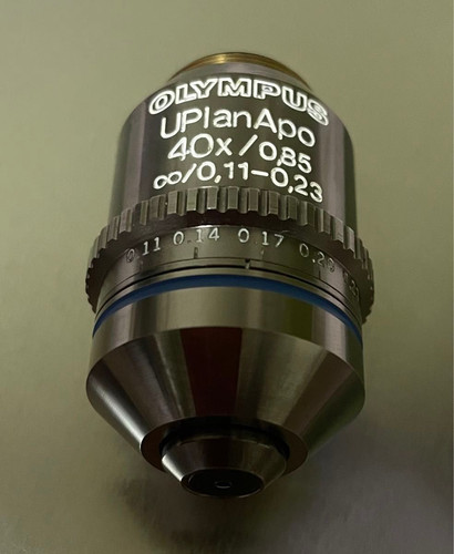 Objectif microscope olympus - objectif,