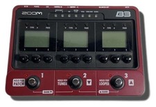 Pédale de processeur ZOOM B3 1155 testée et fonctionnelle