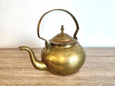 Théière En Laiton Décoration Vintage
