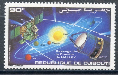 Timbre republique djibouti - republique, de