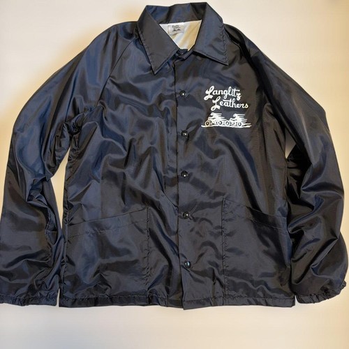 Langlitz leather coach jacket - langlitz,