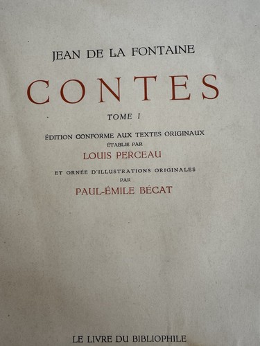 Jean fontaine contes - de, la