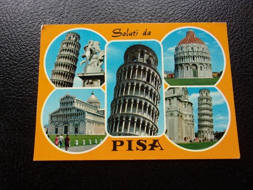 Italie carte postale - postale, pise
