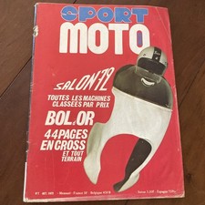 Sport Moto Rush N° 7 1972 bol d'or salon Yamaha DT2 Ossa Enduro 125 Yamaha TX750