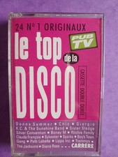 K7 TOP DISCO CHIC,GIORGO,CLAUDE FRANÇOIS, SYLVESTER,JACKSONS,DIANA ROSS...