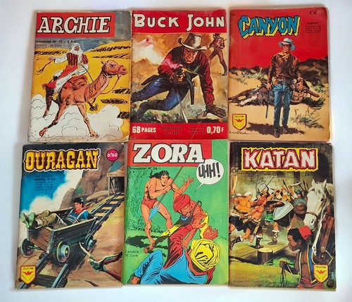 Lot vintage aventure - vintage,