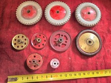 MECCANO 9 roues dont 3