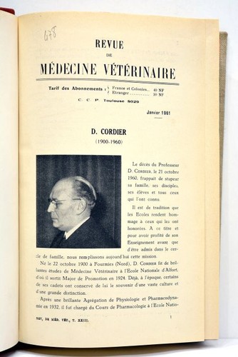 Livre ancien revue medecine - ancien,