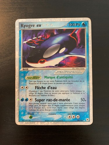 Carte pokémon kyogre ex - :,