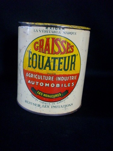 Pot graisse auto ancien - pot,