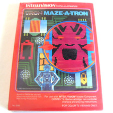 SOUS BLISTER Cartouche TRON Maze-a-Tron pour console Intellivision boite notice
