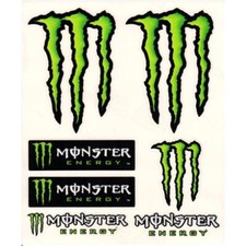 Kit 6 Adhésif Monster 10X12