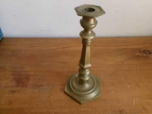 Ancien pied lampe bronze - ancien, en