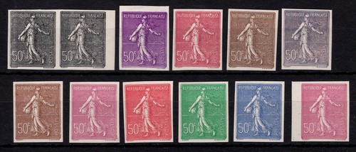 France lot essais non - essais,