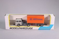 LE2941 PERMOT 092 train Ho Camion Skoda remorque porte container Deutrans