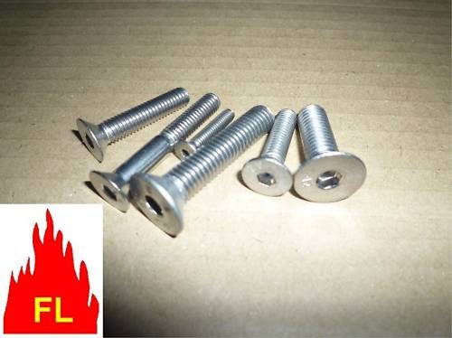 Vis inox tete fraisee - a2,