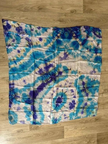 Foulard étole carré soie - étole, en
