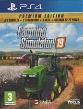FARMING SIMULATOR 19 PRENIUM EDITION / SONY PS4 / NEUF SOUS BLISTER D'ORIGINE VF