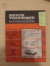 revue technique Audi 100 Audi 100 s 100 ls 100 GL 100 coupé S  1.8 1.9 1800 1900