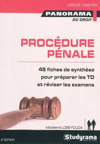 Procédure pénale madeleine - pénale,,