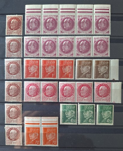Lot timbres france neuf - de,