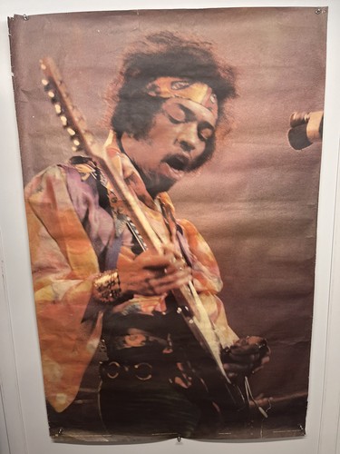 Affiche jimi hendrix originale - affiche,