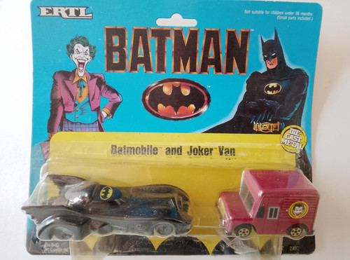 Ertl batman batmobile joker - batman,