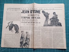 BE080 journal Dimanche illustré 2 juillet 1939 Jean d'Esme Empire Français