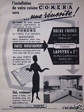 PUBLICITÉ PRESSE 1956 CUISINE