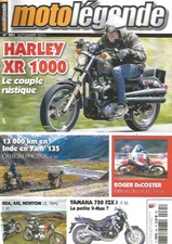 MOTO LEGENDE N°281 HARLEY XR 1000 / YAM'135 & INDE / BSA, AJS, NORTON TRIAL