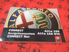 Original Alfa Romeo 156 GTA Manuel Connect Système De Navigation 60431333 Neuf