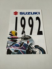 Suzuki Gamme 1992 Prospectus Catalogue Brochure Moto