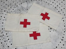 Brassard médic infirmier croix rouge wwii ww2