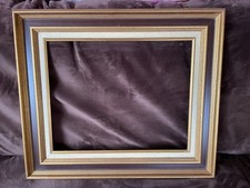 cadre ancien en bois début XXe pour toile 50x40cm