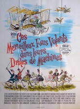 THOSE MAGNIFICENT MEN IN THEIR FLYING MACHINES - PLANE - ORIGINAL MOVIE POSTER