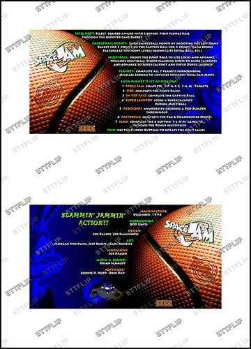 Sega space jam 1996 - space,