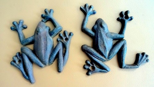Grenouilles fonte deco - 2,