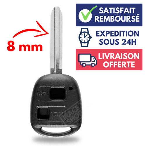 Coque boitier clé plip - coque,