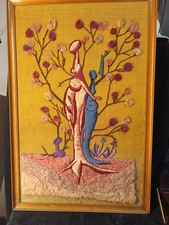 Tapisserie En Laine Sur Toile